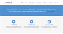 Desktop Screenshot of connectivehomeloans.com.au
